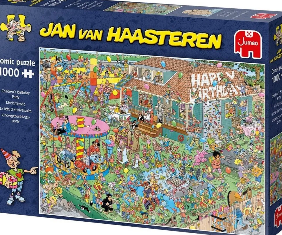 Jumbo - Jan van Haasteren - Legpuzzel - Kinderfeestje - 1000 stukjes
