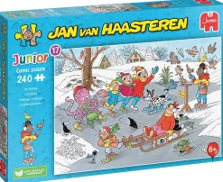 Jumbo - Jan van Haasteren - Junior 17 Legpuzzel - Schaatsen - 240 stukjes