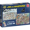 Jumbo - Jan van Haasteren - Legpuzzel - Geef Ons De Ruimte/Net Als In De Film - 2 x 1000 stukjes