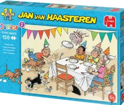 Jumbo - Jan van Haasteren - Junior 2 Legpuzzel - Verjaardagspartijtje - 150 stukjes