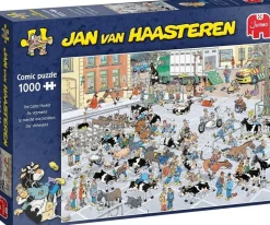 Jumbo - Jan van Haasteren - Legpuzzel - De Veemarkt - 1000 stukjes