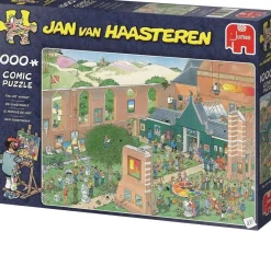 Jumbo - Jan van Haasteren - Legpuzzel - De Kunstmarkt - 2000 stukjes
