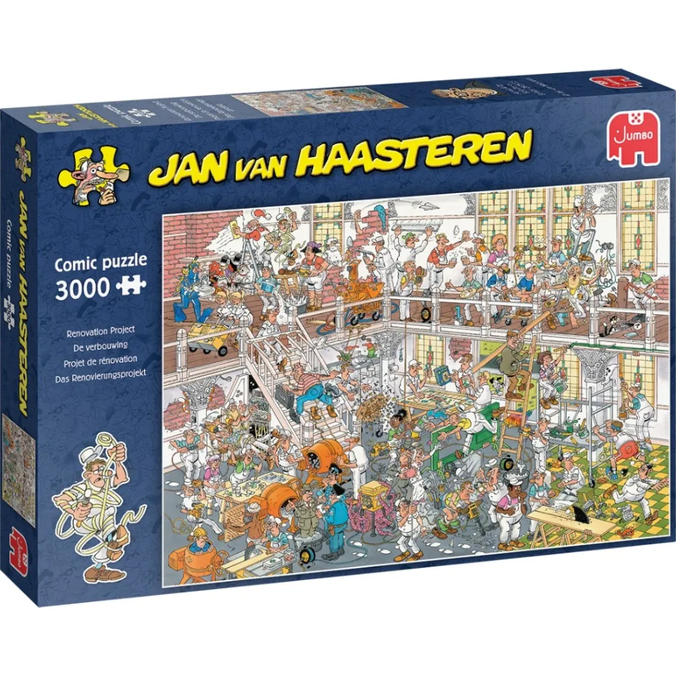 Jumbo - Jan van Haasteren - Legpuzzel - De Verbouwing - 3000 stukjes