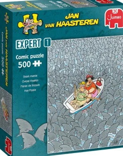 Jumbo - Jan van Haasteren - Legpuzzel - Expert 1 - Overal Haaien - 500 stukjes