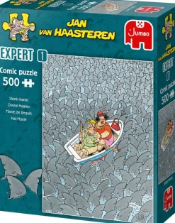 Jumbo - Jan van Haasteren - Legpuzzel - Expert 1 - Overal Haaien - 500 stukjes
