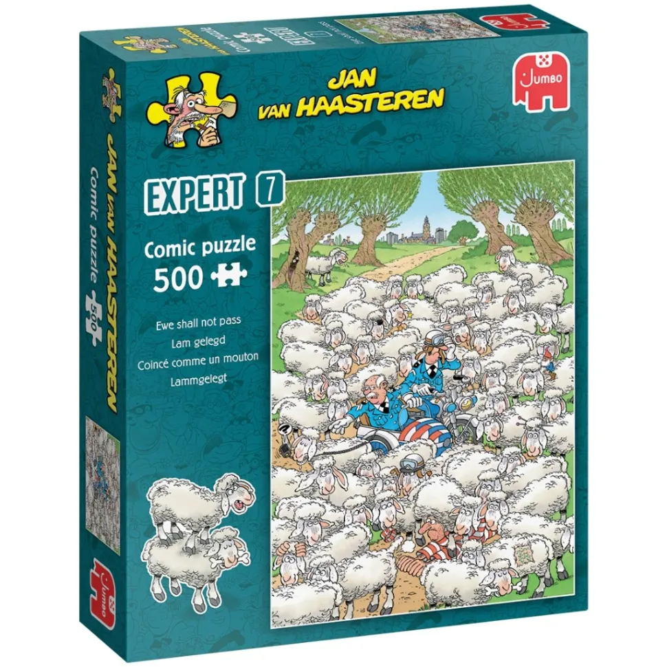 Jumbo - Jan van Haasteren - Legpuzzel - Expert 7 - Lam Gelegd - 500 stukjes