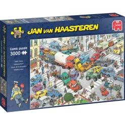 Jumbo - Jan van Haasteren - Legpuzzel - Verkeerschaos - 3000 stukjes