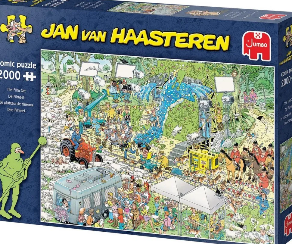 Jumbo - Jan van Haasteren - Legpuzzel - De Filmset - 2000 stukjes