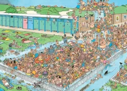 Jumbo - Jan van Haasteren - Legpuzzel - Bomvol Bad - 1000 stukjes