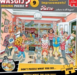 Jumbo - Legpuzzel - Wasgij Original Retro 9 - Klein Verbouwinkje! - 1000 stukjes