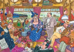 Jumbo - Legpuzzel - Wasgij Mystery Retro 9 - De Grote Treinroof - 1000 stukjes