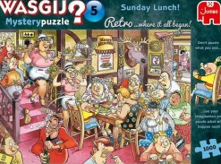Jumbo - Legpuzzel - Wasgij Mystery Retro 5 - Zondagse Lunch! - 1000 stukjes