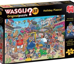Jumbo - Legpuzzel - Wasgij Original 37 - Vakantiefiasco - 1000 stukjes