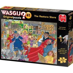 Jumbo - Legpuzzel - Wasgij Original 41 - Motormake-over! - 1000 stukjes
