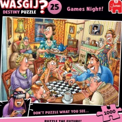Jumbo - Legpuzzel - Wasgij Destiny 25 - Spelletjesavond! - 1000 stukjes