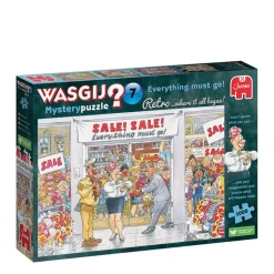 Jumbo - Legpuzzel - Wasgij Mystery Retro 7 - Uitverkoop! - 1000 stukjes
