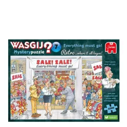 Jumbo - Legpuzzel - Wasgij Mystery Retro 7 - Uitverkoop! - 1000 stukjes