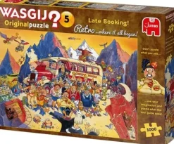 Jumbo - Legpuzzel - Wasgij Original Retro 5 - Last-minute Boeking! - 1000 stukjes