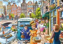Jumbo - Legpuzzel - Wasgij Original 45 - Verhuisdag! - 1000 stukjes