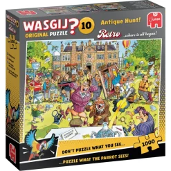 Jumbo - Legpuzzel - Wasgij Original Retro 10 - Antiekjacht! - 1000 stukjes