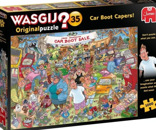 Jumbo - Legpuzzel - Wasgij Original 35 - Car Boot Capers! - 1000 stukjes