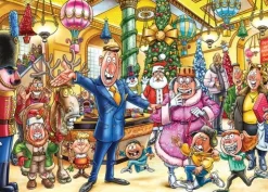Jumbo - Legpuzzel - Wasgij Christmas 21, Een Feestelijke Make-Over! - 2x1000 stukjes (1 Puzzel GRATIS)