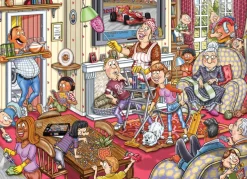 Jumbo - Legpuzzel - Wasgij Mystery Retro 10 - Voorjaars Schoonmaak - 1000 stukjes