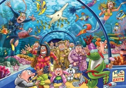 Jumbo - Legpuzzel - Wasgij Original 43 - Aquarium Antics! - 1000 stukjes