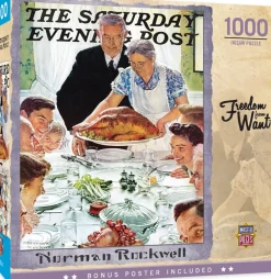 Master Pieces - Legpuzzel - Freedom from Want - 1000 stukjes