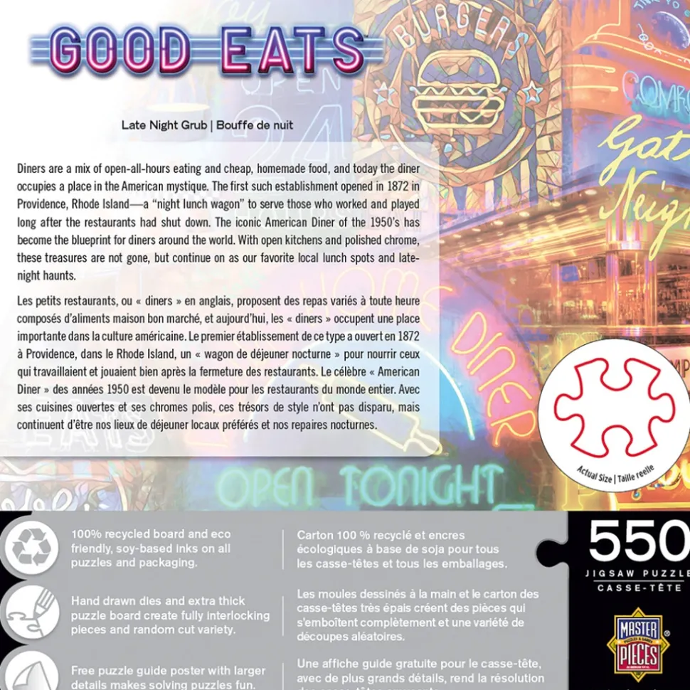 Master Pieces - Legpuzzel - Late Night Club - 550 stukjes