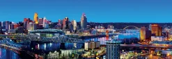 Master Pieces - Panorama Legpuzzel - City Panoramics - Cincinnati - 1000 stukjes
