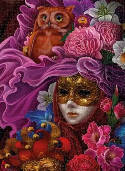 Nova - Legpuzzel - Masker - 1000 stukjes