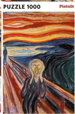 Piatnik - Legpuzzel - De Schreeuw - 1000 stukjes