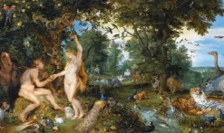 Piatnik - Legpuzzel - De Tuin van Eden, Breughel & Rubens - 1000 stukjes