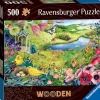 Ravensburger - Houten Legpuzzel - Wilde Tuin - 500 stukjes