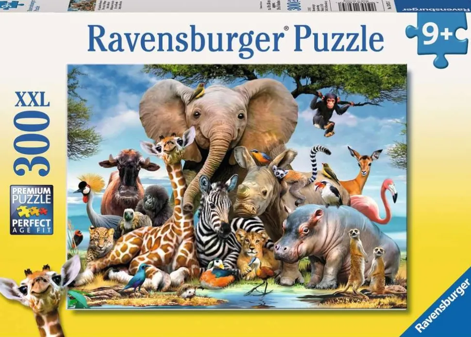 Ravensburger - Legpuzzel - Afrikaanse Vrienden - 300 stukjes
