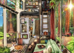 Ravensburger - Legpuzzel - Tiny House in Redwood Forest - 1000 stukjes