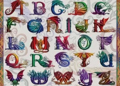 Ravensburger - Legpuzzel - Drakenalfabet - 1000 stukjes