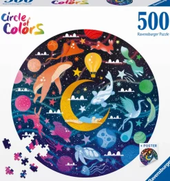 Ravensburger - Legpuzzel - Round Puzzle - Dreams (Circle of Colors) - 500 stukjes