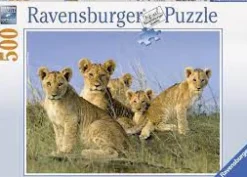 Ravensburger - Legpuzzel - Leeuwenwelpen - 500 stukjes