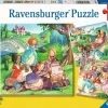 Ravensburger - Legpuzzel - Kleine Prinsessen - 3 x 49 stukjes