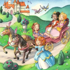 Ravensburger - Legpuzzel - Kleine Prinsessen - 3 x 49 stukjes