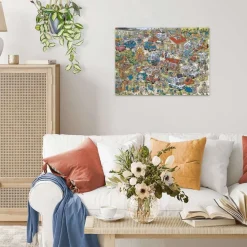 Ravensburger - Legpuzzel - Ray's Comic Holiday Resort 1 The Campsite - 1000 stukjes