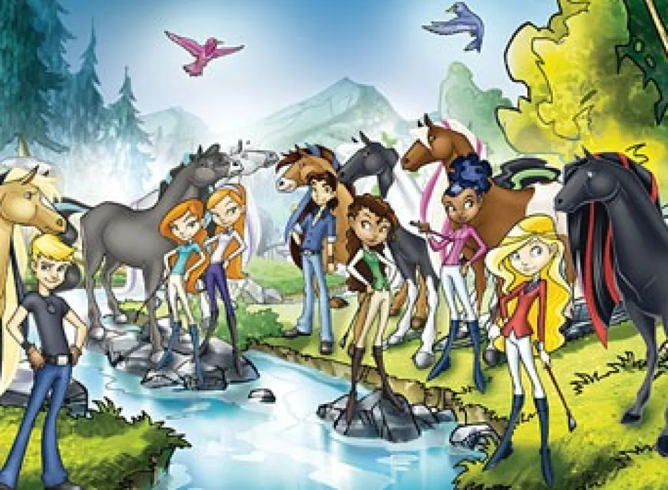 Ravensburger - Legpuzzel - Bezoek op Horseland - 100 stukjes