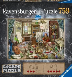 Ravensburger - Legpuzzel - Escape Da Vinci (Artists Workshop) - 759 stukjes