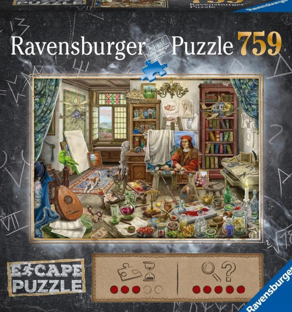 Ravensburger - Legpuzzel - Escape Da Vinci (Artists Workshop) - 759 stukjes
