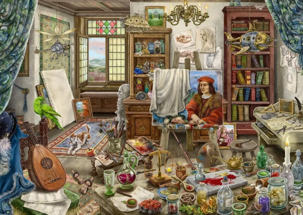 Ravensburger - Legpuzzel - Escape Da Vinci (Artists Workshop) - 759 stukjes
