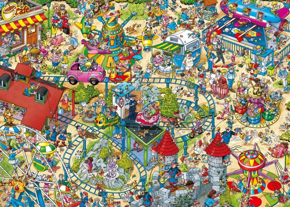 Ravensburger - Legpuzzel - Holliday Resort 4: Amusement Park - 1000 stukjes