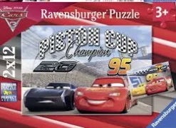Ravensburger - Legpuzzel - DCA Piston Cup - 2 x 12 stukjes