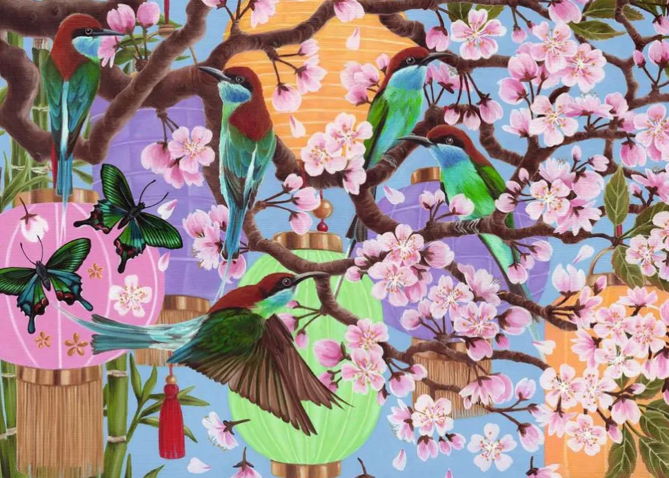 Ravensburger - Legpuzzel - Kersenboom in Bloei - 1000 stukjes